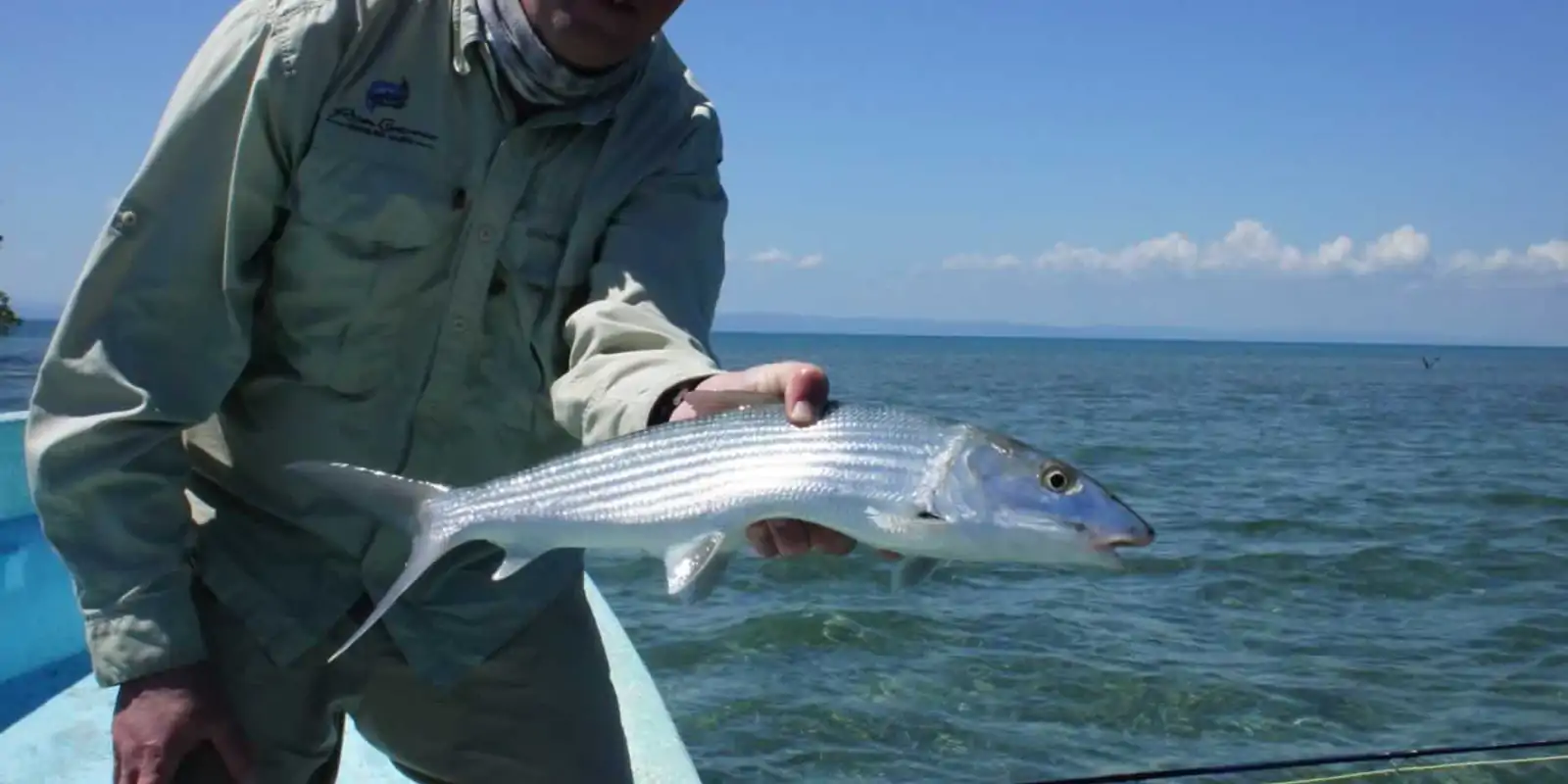 Belize flats and permit fishing country