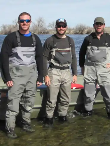 Fly fishing guide school on-river instruction