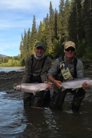 Steelhead Valhalla Lodge river scene