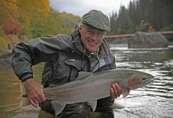 Steelhead caught on the Sustut River